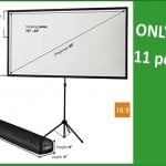 Tripod Projector Screen