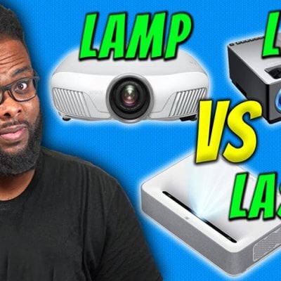 Laser VS LED VS Lamp, Projectors light source