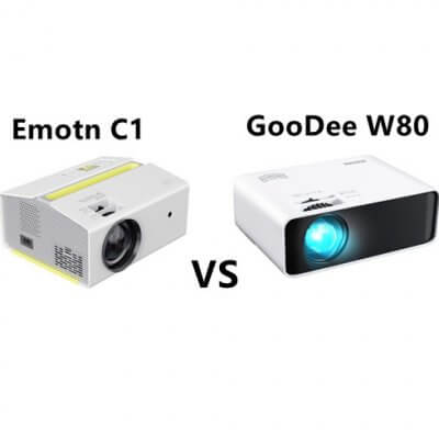 GooDee W80 vs Emotn C1