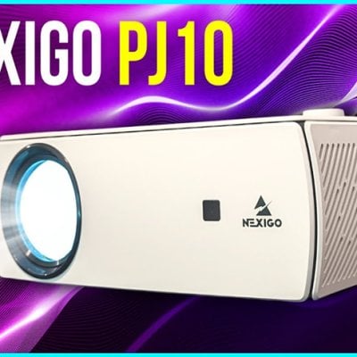 NexiGo Native 1080P WiFi Projector PJ10
