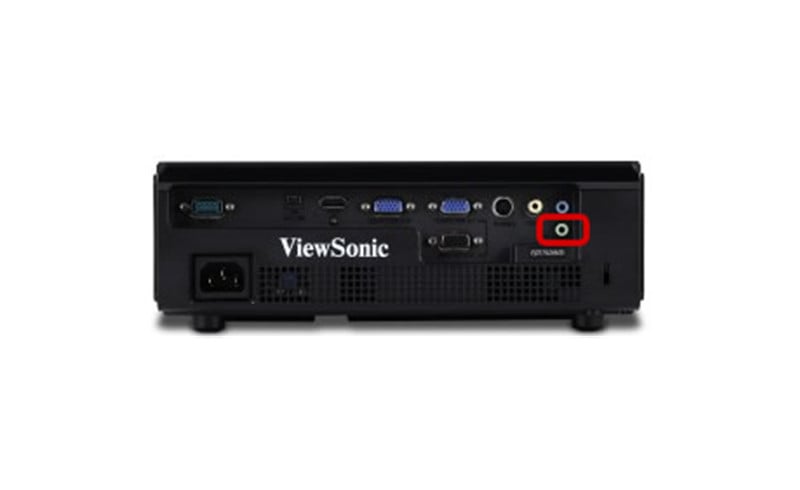 ViewSonic 3.5mm audio out