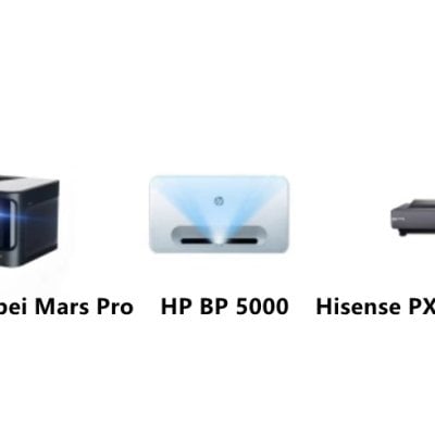 Dangbei Mars Pro, HP BP 5000, and Hisense PX1-PRO