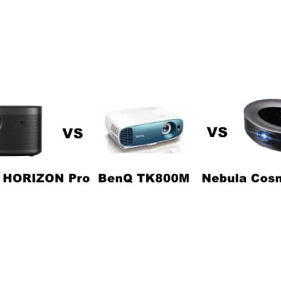 XGIMI HORIZON Pro vs BenQ TK800M vs Anker Nebula Cosmos Max