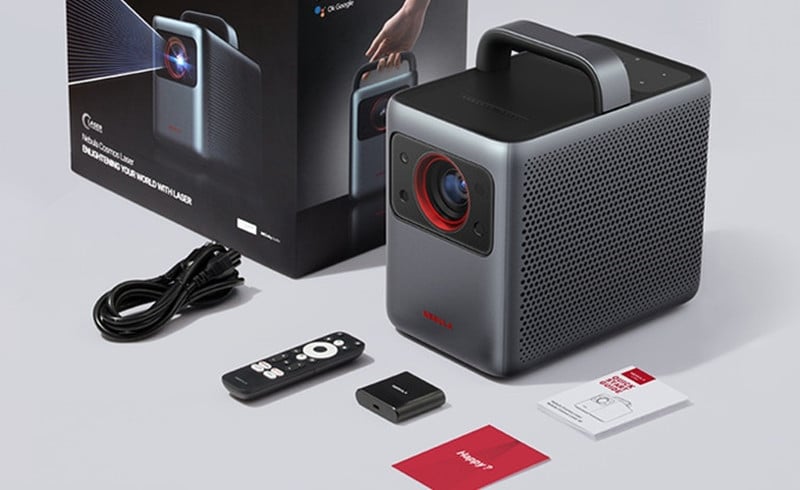 Nebula Cosmos Laser 4K Projector package