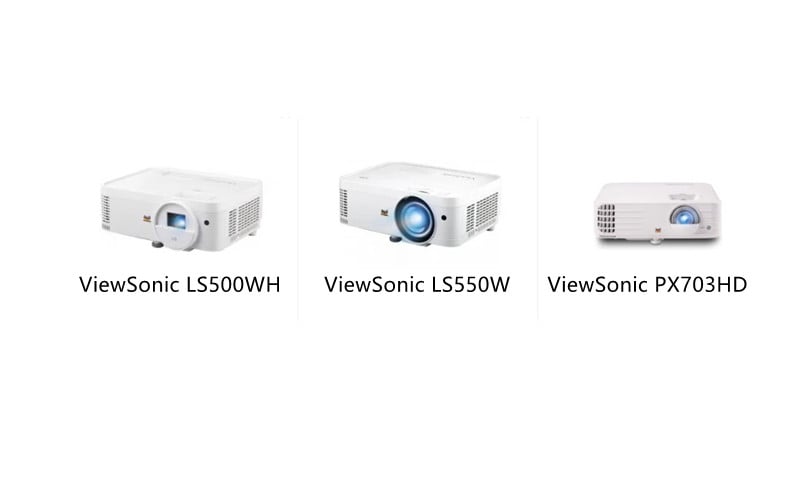 ViewSonic LS500WH vs LS550W vs PX703HD