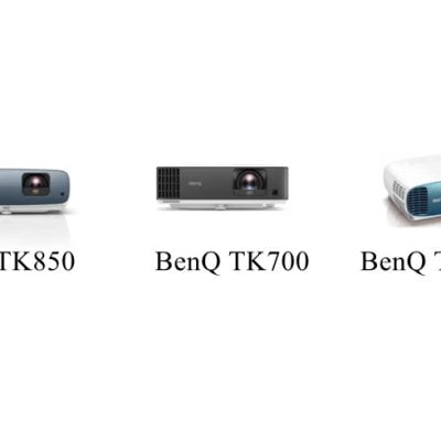 BenQ TK850 vs BenQ TK700 vs BenQ TK800M