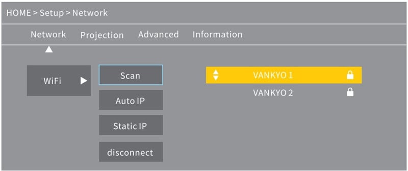 How to Connect Vankyo Burger 101 to Wi-Fi?
