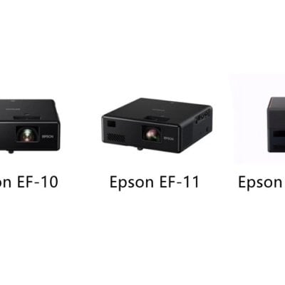 Epson EF-10 vs Epson EF-11 vs Epson EF-12