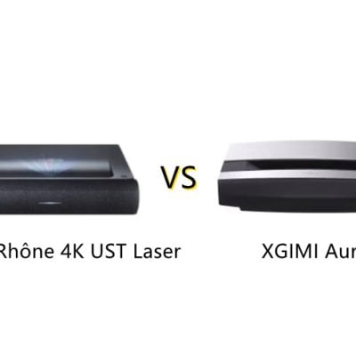 Paris Rhône 4K UST Laser vs XGIMI Aura