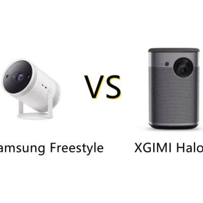 Samsung The Freestyle vs XGIMI Halo