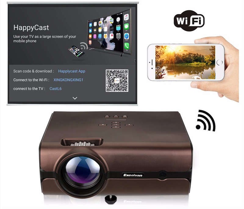  Connect Phone to Excelvan Projector?