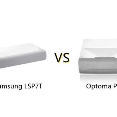 Samsung LSP7T vs Optoma P2