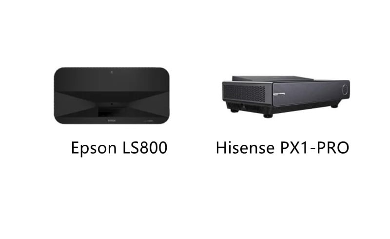 Epson LS800 vs Hisense PX1-PRO