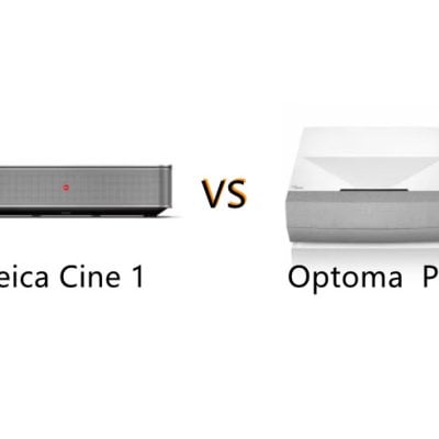 Leica Cine 1 Laser TV-100″ vs Optoma CinemaX P2