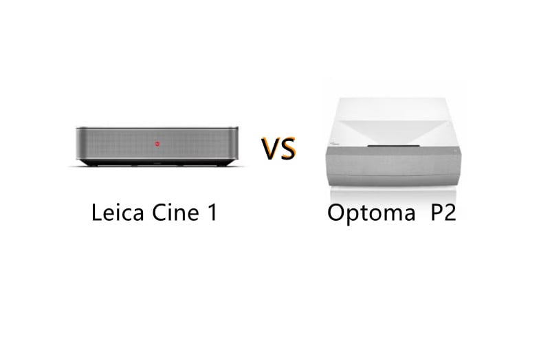 Leica Cine 1 Laser TV-100″ vs Optoma CinemaX P2