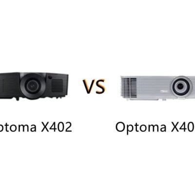Optoma X402 vs Optoma X400
