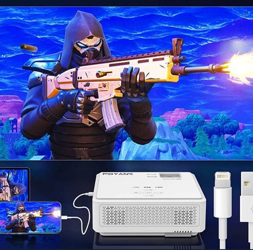 How to Connect Phone to Poyank Projector