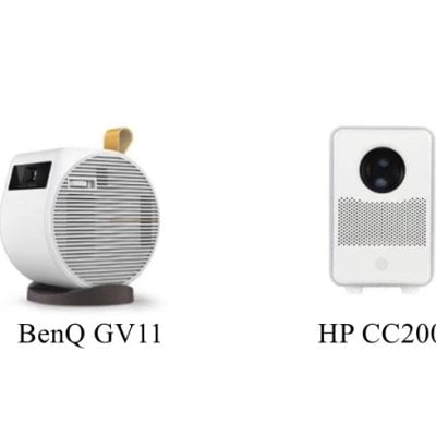 BenQ GV11 vs HP CC200