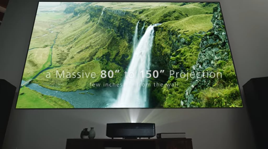  Philips Launched Screeneo U5 Short Throw 4K Projector