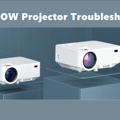 HOMPOW Projector Connect to iPhone