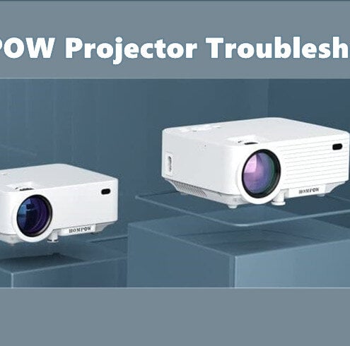 HOMPOW Projector Connect to iPhone