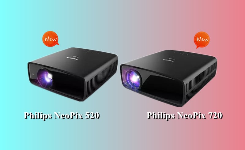Philips NeoPix 520 vs 720