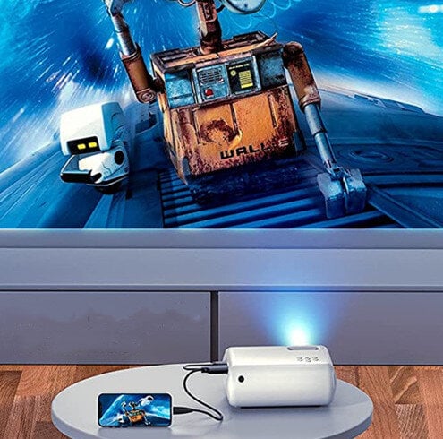 How to Connect CLOKOWE Projector to iPhone