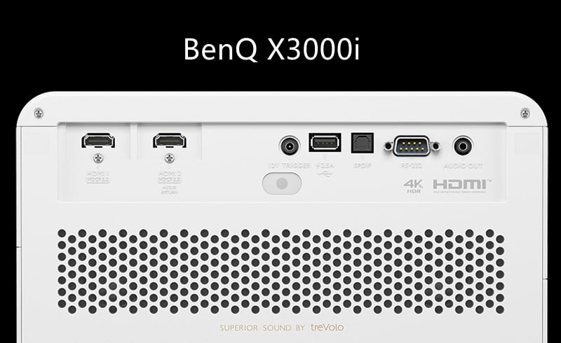 BenQ X3000i interface