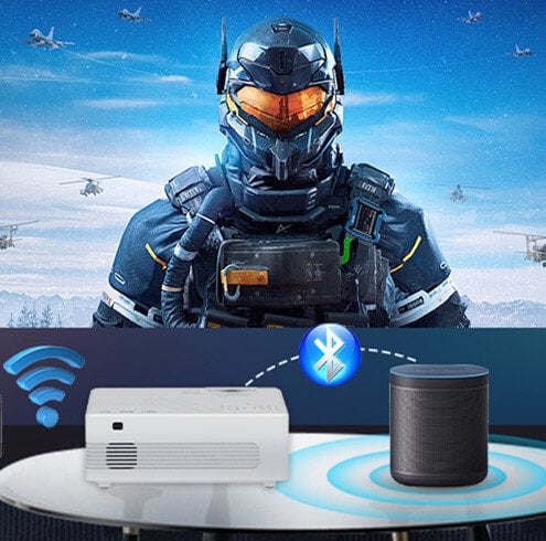 How to Connect Vecupou Projector to iPhone?