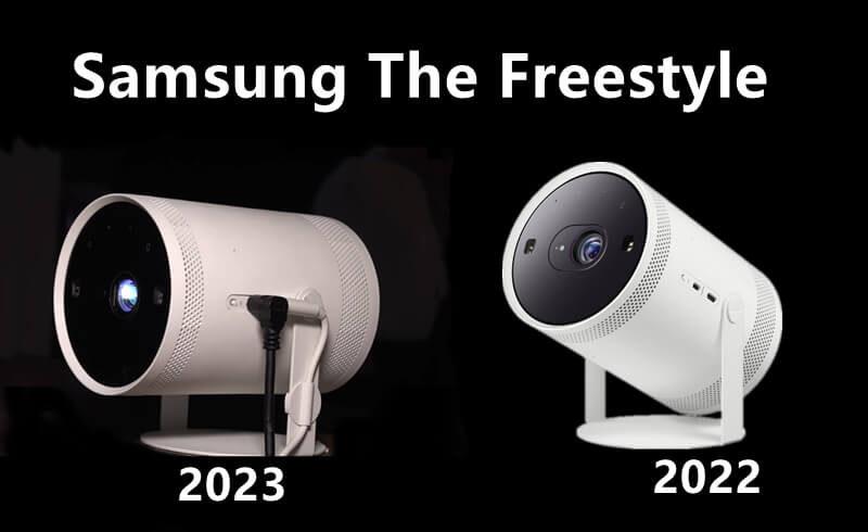 Samsung The Freestyle 2023 vs 2022