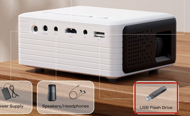 YOTON Y3 Mini Projector Bluetooth WiFi Portable Projector User Guide