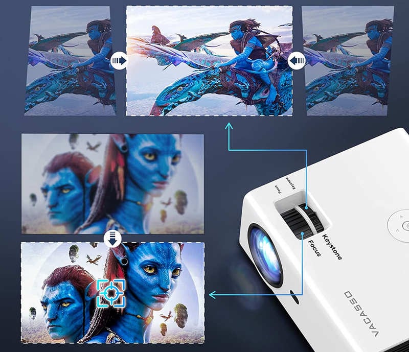 VACASSO Projector Image Adjustment Guide