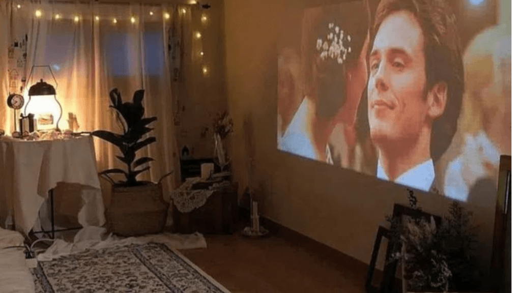 projectors For movie nights or Netflix binges in a dark room