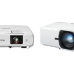 Epson PowerLite 119W and ViewSonic LS740HD business projectors